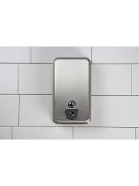 FROST VERTICAL STAINLESS STEEL HAND SOAP DISPENSER