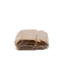 BLACK PLA FORK INDIVIDUALLY WRAPPED - 1000/CASE