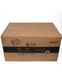  PURE BAMBOO DELI BOX NUM8 COMPOSTABLE 200/BOITES