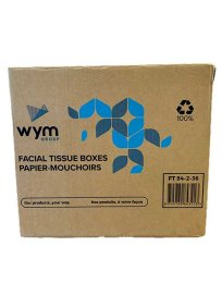 TISSUE PAPER 2 PLY CUBIC BOX 36 BT X 94F - CASE