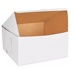 Product: WHITE CAKE BOX - 12X7X4.5 - 500/CS