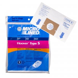 Product: HOOVER TYPE S VACUUM BAGS - 3/PACK