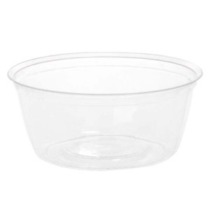 CLEAR PLASTIC CONTAINER 6 OZ - 1000/CASE