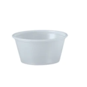 Product: PLASTIC CONTAINER CUP 1 OZ -2500/CS