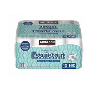 Product: 160F 2-PLY TOWEL PAPER - 12 ROLLS/CASE REF COSTCO