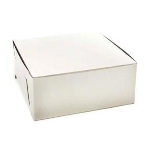 WHITE CAKE BOX - 5X5X3.5 - 500/CS 