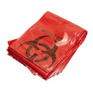 Product: RED BIOMEDICAL BAG 24X24