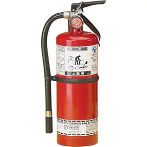 FIRE EXTINGUISHER CAPACITY 5LBS