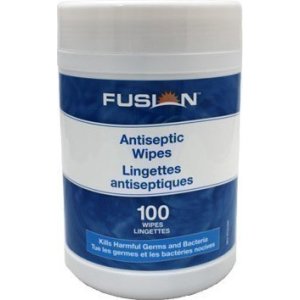 Product: 75% ALCOHOL FUSION WIPES 100 PER PACK