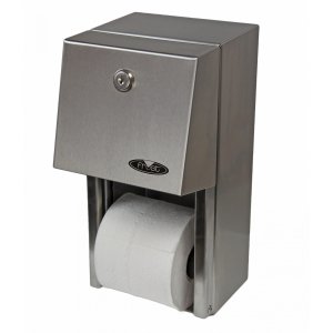 Product: FROST DOUBLE STAINLESS STEEL TOILET PAPER DISPENSER
