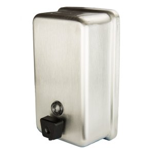 Product: FROST VERTICAL STAINLESS STEEL HAND SOAP DISPENSER