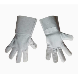 WHITE LEATHER GLOVE - X-LARGE FC40-11