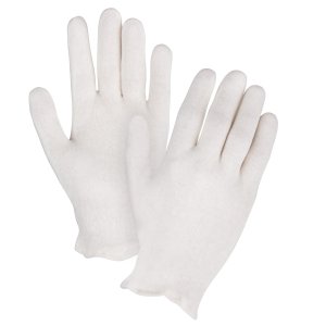 Product:  WHITE COTTON GLOVES PACK OF 12 UNITS