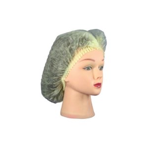 YELLOW ACCORDION HAIRNET 24 INCHES 10/PACK