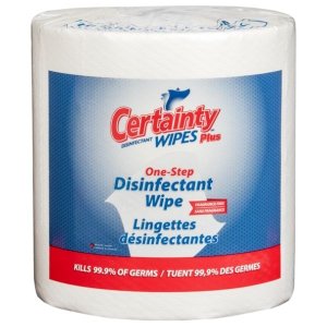 Product: CERTAINTY 2 RLX DISINFECTANT WIPES OF 1000 SHEETS