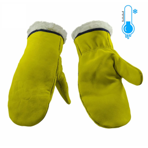 Product: X-LARGE REMOVABLE SHEEPLINED LEATHER MITTEN