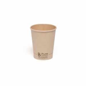Product: PURE BAMBOO HOT GLASS SINGLE WALL 8OZ - 1000/CASE