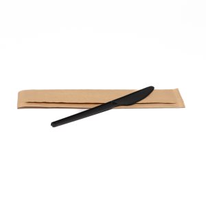 Product: BLACK PLA KNIFE INDIVIDUALLY WRAPPED - 1000/CASE