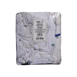 NEW WHITE TERRY PACK 20''X20'' 8 LBS