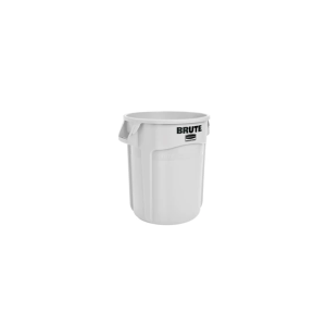 CONTENANT BRUTE ROND 32 GALLONS BLANC 