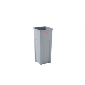 RUBBERMAID UNTOUCH 23GAL GRAY TRASH CAN