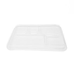 BAGASSE LID FOR 5 COMP CONTAINER S1234 - 400/CASE