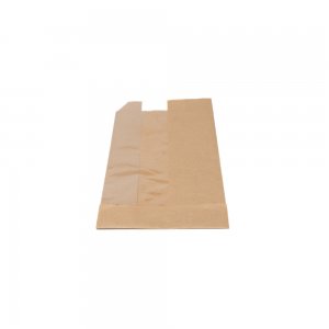 Product: KRAFT SANDWICH BAG WITH WINDOW 4.5''X2.5''X8.5'' - 1000/CS