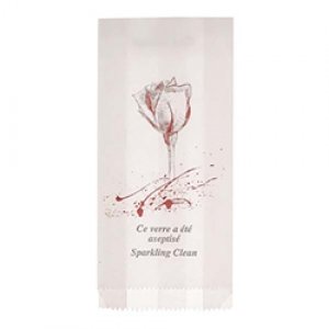 Product: WHITE PAPER GLASS BAGS - 2000/CASE