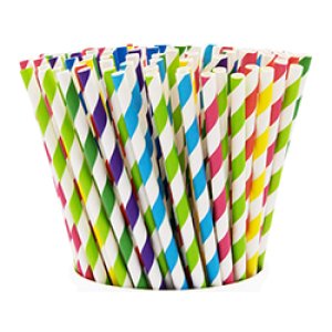 Product: PAPER STRAW 10 INCHES 12MM - 2500/BOX