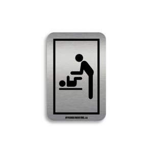 Product: POSTER FOR CHANGING TABLE 8 X 12 ALUMINUM