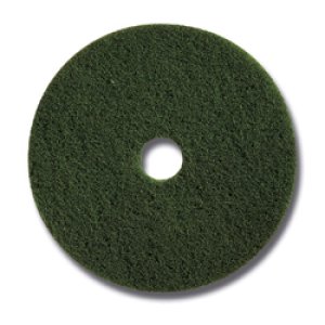 Product: 19" GREEN SCRUBBING PAD 5/CS