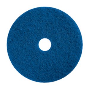 Product: 18" BLUE CLEANING PAD - 5/CS