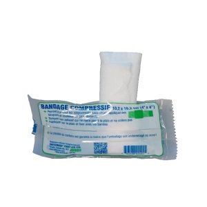 Produit: BANDAGE COMPRESSIF 4 POUCE EN ROULEAU  (101.6MM) 