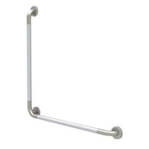 STAINLESS STEEL GRAB BAR 30″X30″ RIGHT-HANDED