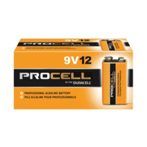 Product: BATTERY DURACELL PROCELL 9V 12/BOX