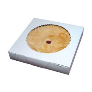 Product: CELLO PIE BOX WITH WINDOW - 6X6X1.5 - 500/CS