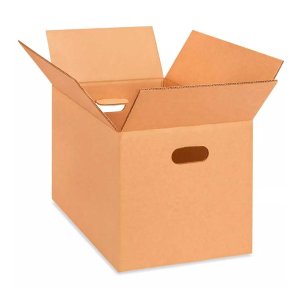 Product: EMPTY CARDBOARD BOX WITH HANDLE 2X10L