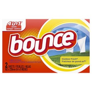 Product: BOUNCE SOFTENER 2 SHEETS 156BOX/CASE