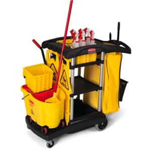 Product: JANITORIAL CLEANING CART – HIGH CAPACITY