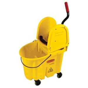 YELLOW DOWNWARD WRINGER BUCKETS 33L