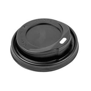 Product: COFFEE LID DOME BLACK 10/20 OZ - 1000/CS