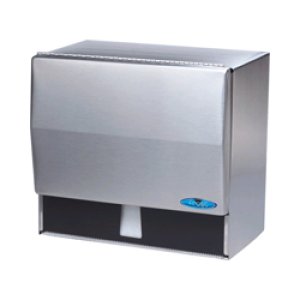 Product: HAND TOWEL DISPENSER STAINLESS STEEL SINGLE FOLD
