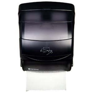 SAN JAMAR INTEGRA HAND PAPER DISPENSER BLACK SJT850TBK