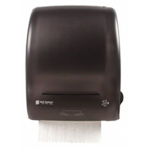 Product: SAN JAMAR SIMPLICITY HAND-HELD PAPER DISPENSER SJ7400TBK