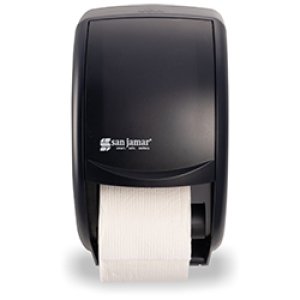 Product: SAN JAMAR TOILET PAPER DISPENSER 48RLX DOUBLE