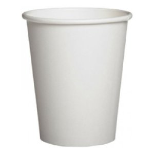Product: 6OZ WHITE CARDBOARD CUP - 1000/CASE