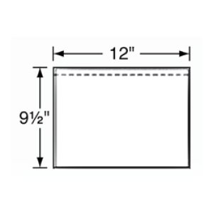 Product: ADHESIVE POUCHE EXPEDITION PACKING SLIP 12.5''X9.5'' 500/CS