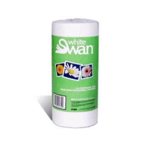 WHITE TOWEL 150S 2PLY 24 RLX/CS WHITE SWAN