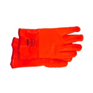 Produit: GANT TREMPE 2X DANS PVC ORANGE 12 POUCE DOUBLE 12/PQ