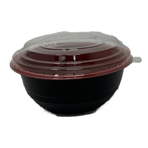 Product: HD550 BLACK & RED BASE COMBO WITH CLEAR LID 16 OZ - 300/CS
